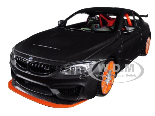 BMW M4 GTS GRAY 1/24 DIECAST MODEL CAR BY MAISTO 31246
