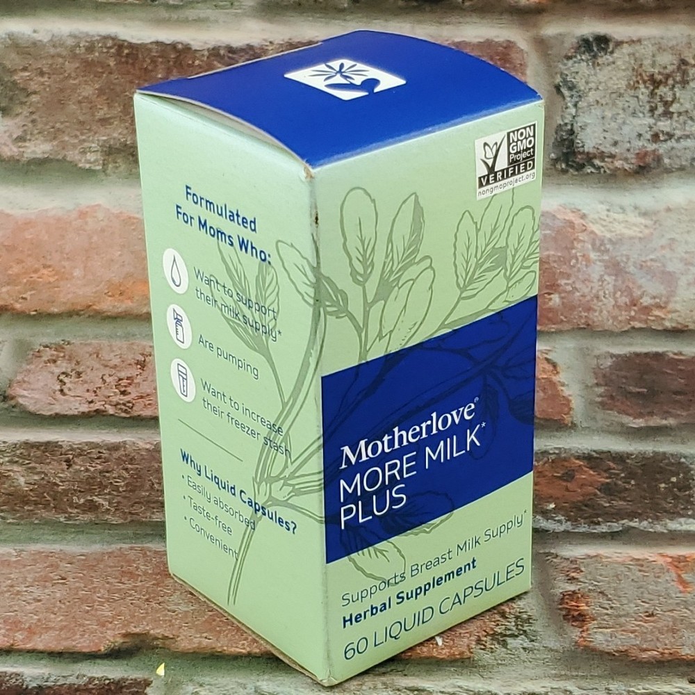 Motherlove More Milk Plus 100ct Vegetarian Herbal Supplement Exp 2022