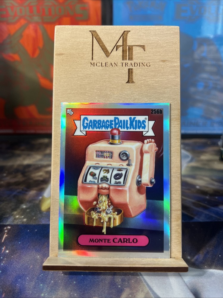 2024 Topps Garbage Pail Kids Chrome Monte Carlo No. 256b Refractor