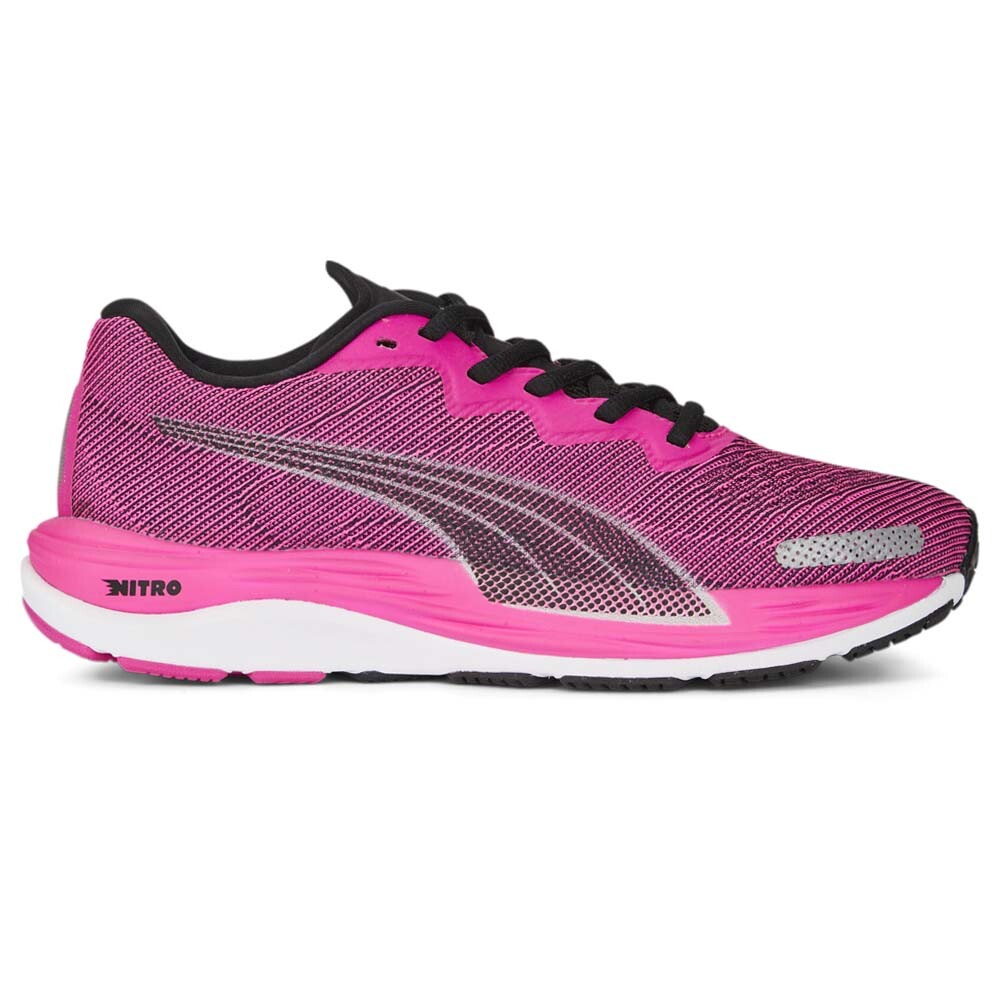 Puma Velocity Nitro 2 Womens Pink Running Sneakers 37626