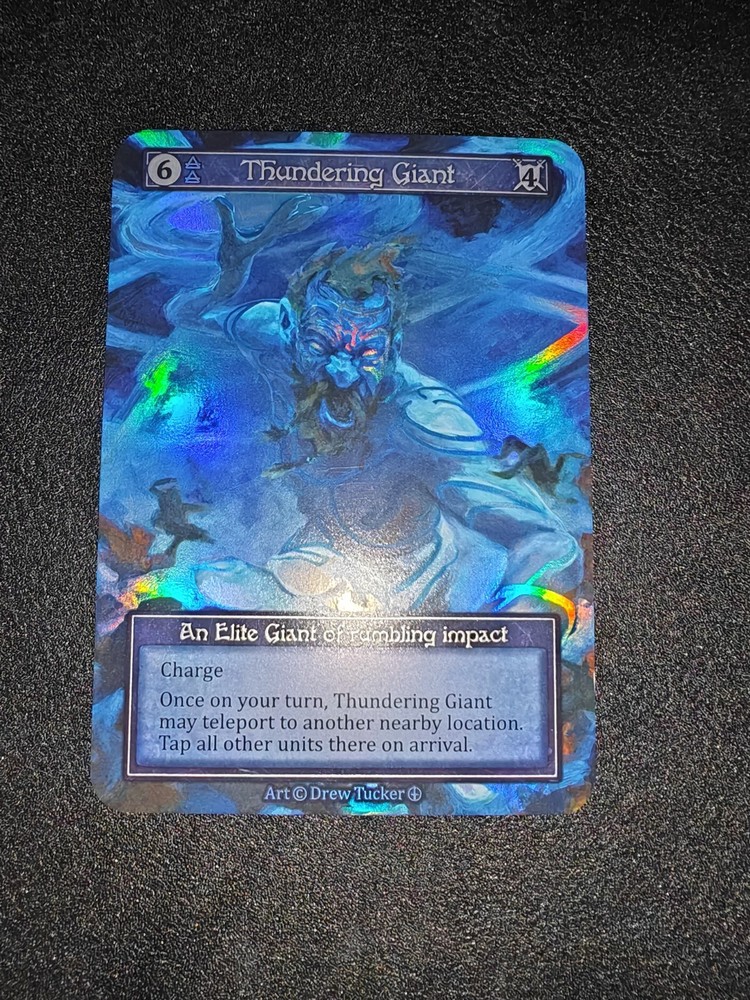 Thundering Giant FOIL Elite Site Sorcery Contested Realm: Arthurian Legend.