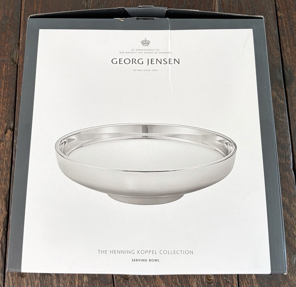 Georg Jensen Henning Koppel Collection Serving Bowl Stainless Steel