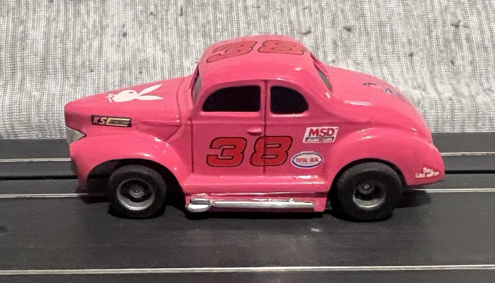 Custom Ford 40s Willys Body with Playboy #38 Decals – Tyco 440 X 2