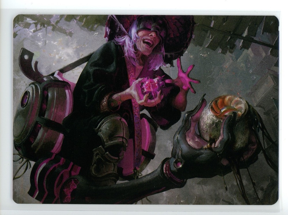 UNDERCITY SCROUNGER ART CARD Neon Dynasty #42 ANEO(NM+)(MTG)