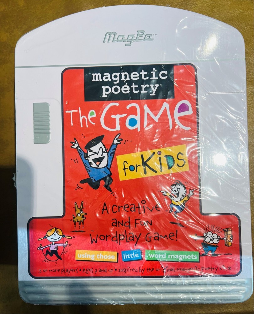 Magnetic Poetry Game for Kids