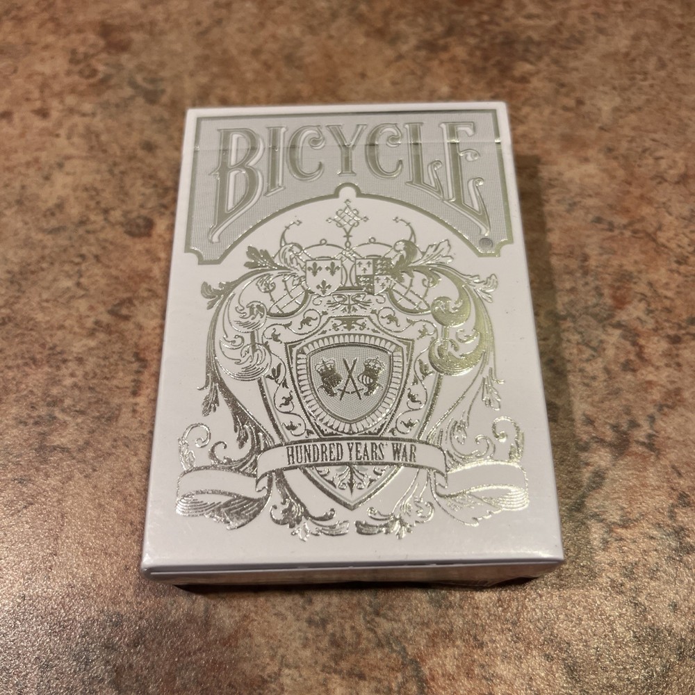 Vintage Bicycle Hundred Years War Playing Cards Deck New Sealed Poker Size