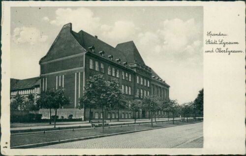 Ansichtskarte Berlin Spandau Städt. Lyzeum Oberlyzeum 1935  (Nr.9086) -I