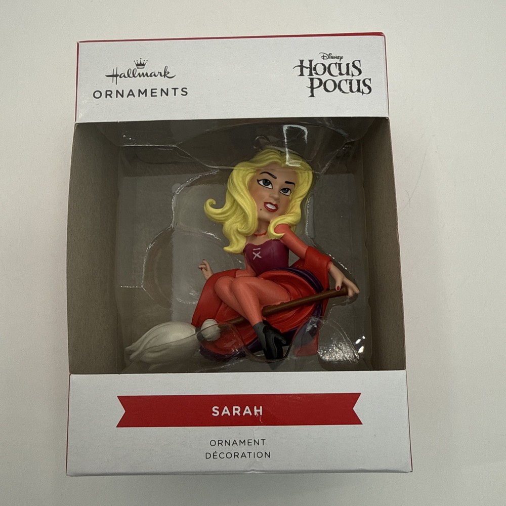Hallmark Ornaments Sarah Sanderson Disney Hocus Pocus New Christmas 2025