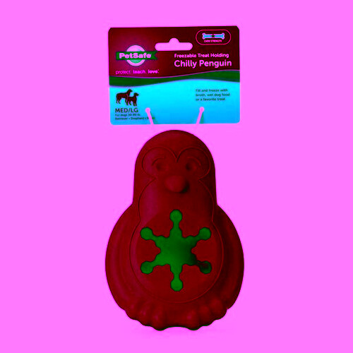 Penguin Dog Toy Blue 1 Count (Medium / Large)