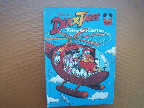 Webby Saves the Day Disney DuckTales Wonderful World Reader - Good Condition  