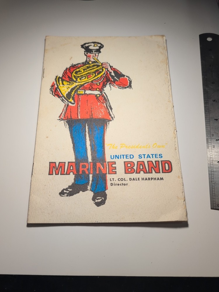 1972 President's Own Marine Band, Sept 17 rare! Saint Louis Mo.
