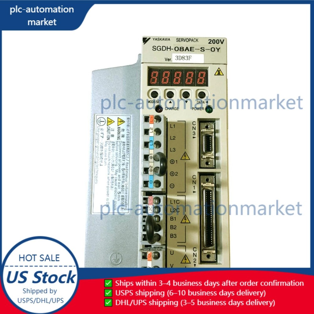 New Yaskawa SGDH-08AE-S-OY servo drive 1 year warranty