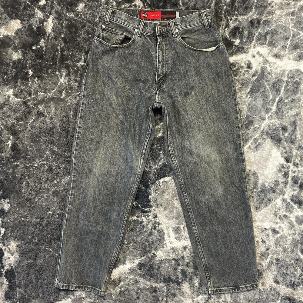 Vintage Levis Silvertab Jeans Mens 30x30 Baggy Pants Loose 90s Y2K Skater Gray