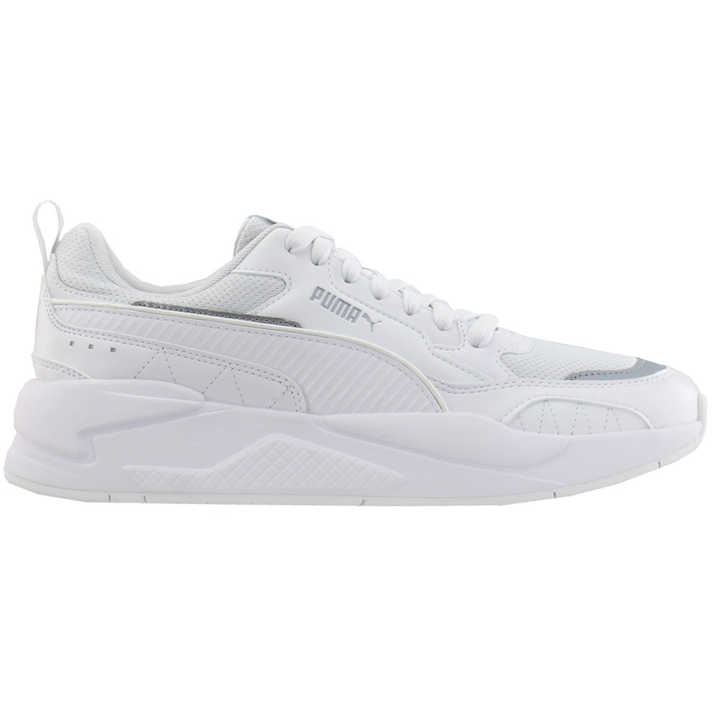 PUMA X Ray 2 Square Lace Up  Mens White Sneakers Casual Shoes 37310807