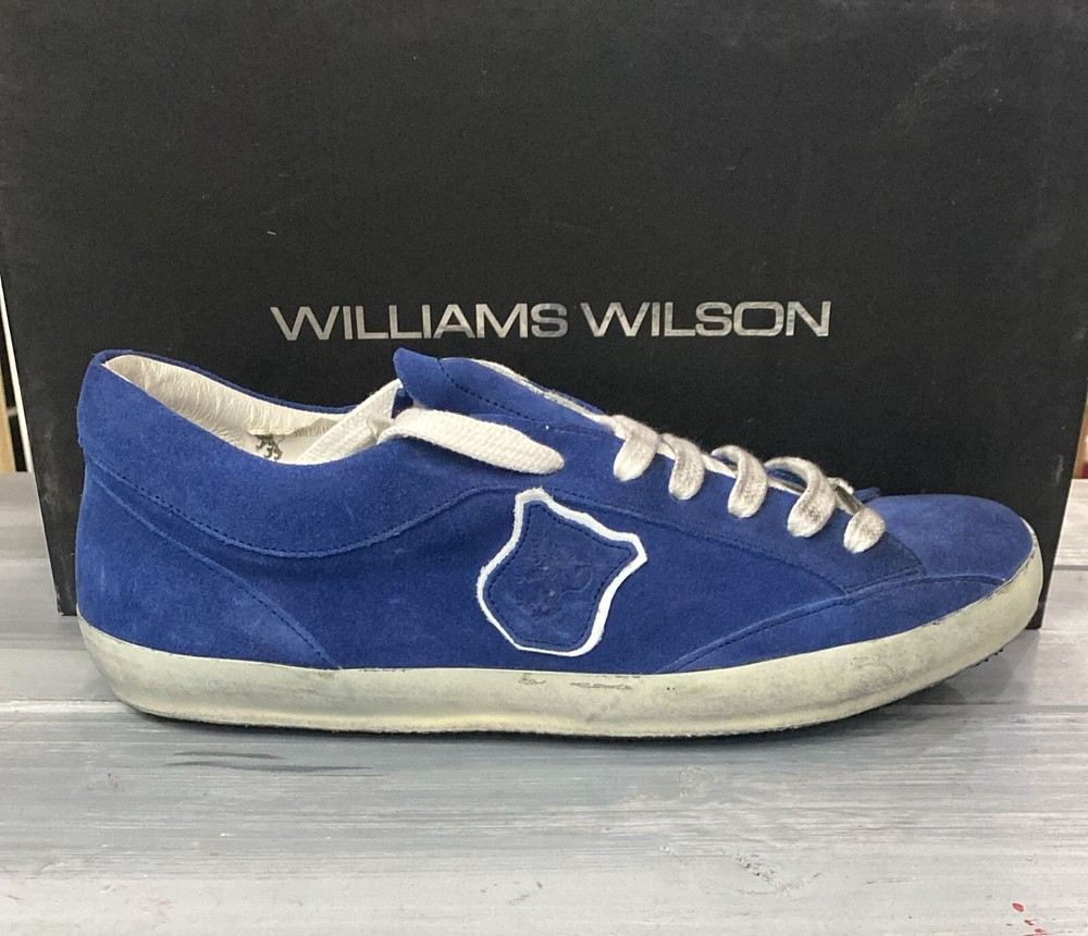 Williams Wilson Men's Sneakers Size 42 Blue WW2
