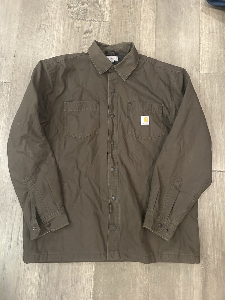 Carhartt Brown Chore Coat Size Large