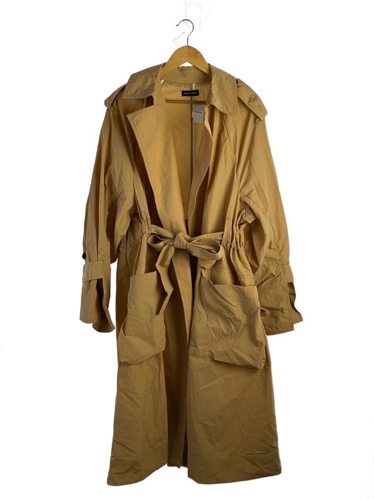 Maison Special Trench Coat/M/Nylon/Beg/Plain/21221165104 3944