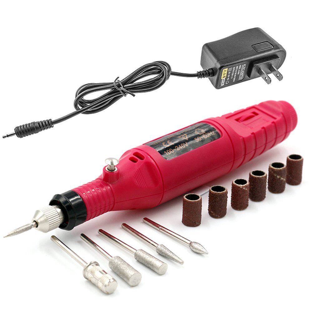 Portable Electric Nail Drill Set Pen Sander Polish Machine Acrylic Gel Remova...