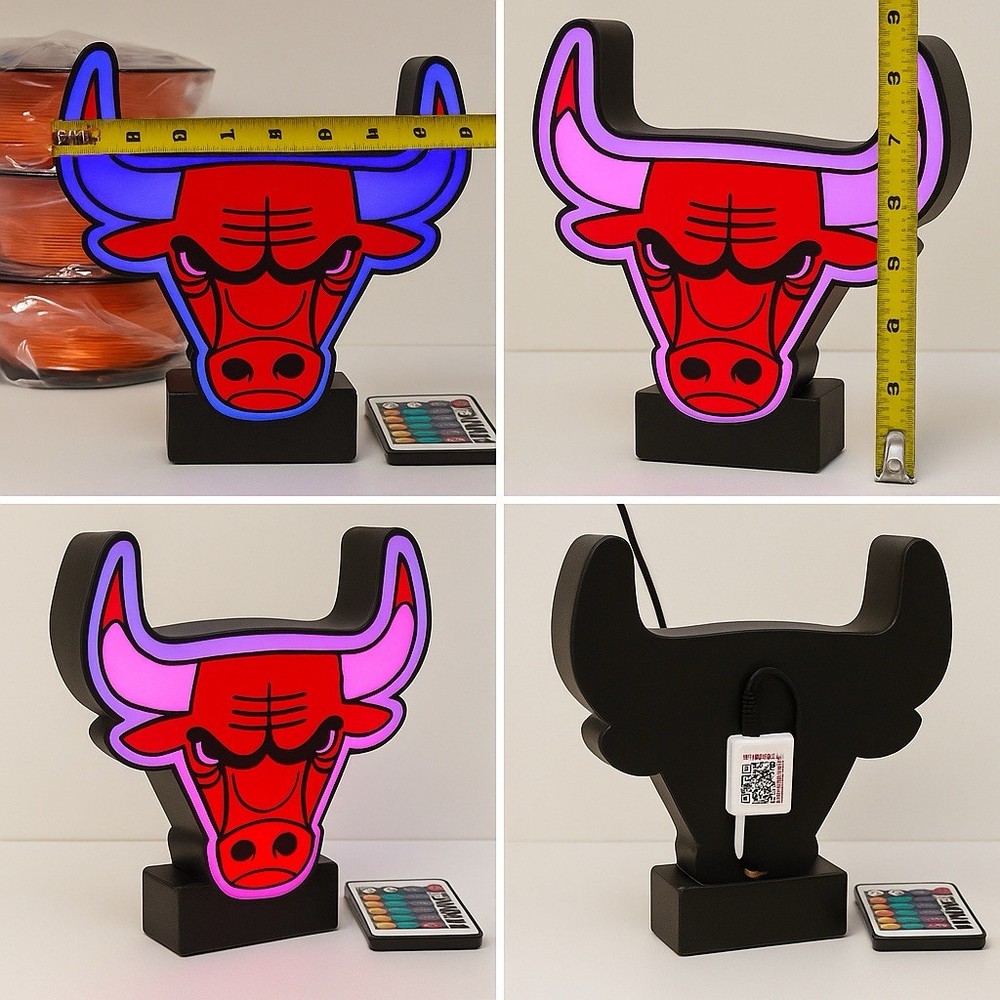 Custom 3D Printed LED Light Box – Personalized Logo or Name