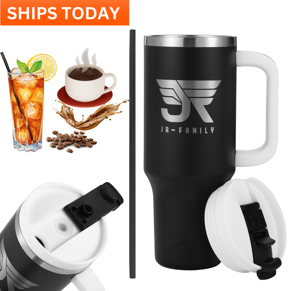 40 oz Tumbler Stainless Steel Vacuum Insulated Tumbler With Lid And Straw Gift