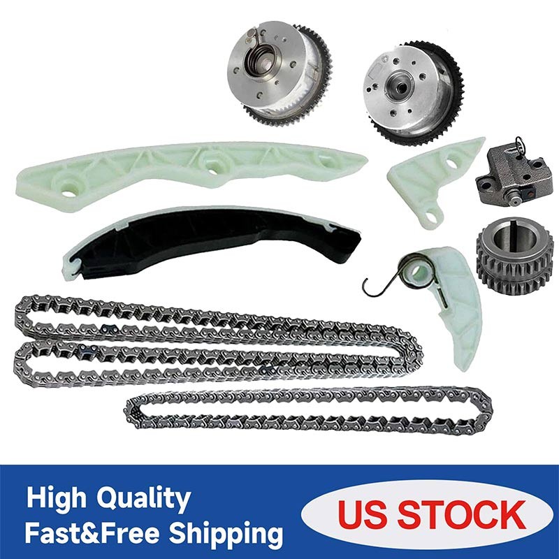 Timing Chain Kit Camshaft Phaser Fit Dodge Hyundai Kia Caliber Tucson Forte 1.8L