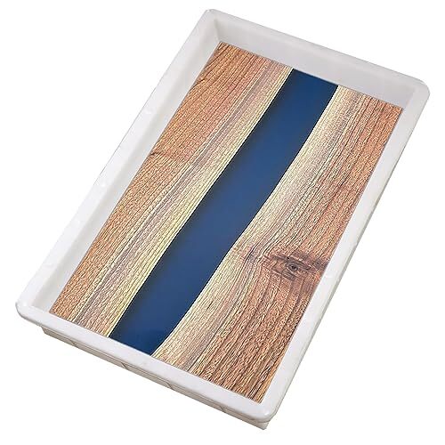 Kalinta Reusable No Seal Epoxy Mold 15.7x9.8x3 Inches for Resin Crafting
