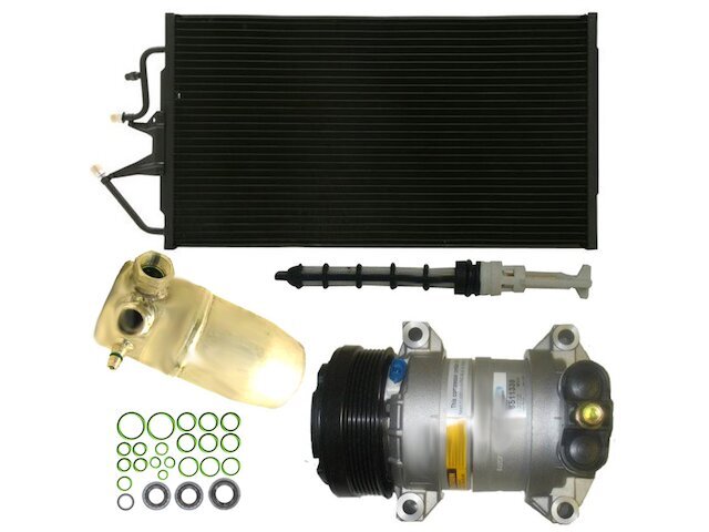 GPD AC Compressor and Condenser Kit for 1996-2000 Chevy K2500 54RBZD