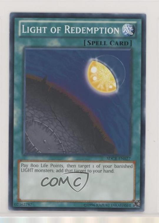 YuGiOh Cyber Dragon Revolution Structure Deck Light of Redemption Unlimited 1st Edition