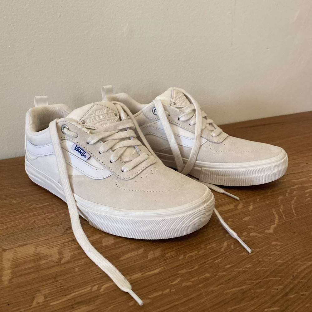 _Vans Kyle Walker Pro Skate UltraCush Shoes Rainy Day/True White M-6 NWOB