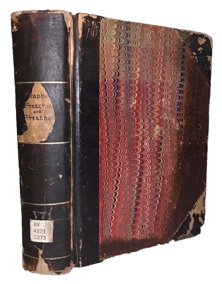 1867-1897 Scrapbook of Newspaper Clippings on Preaching, Preachers, and Religion