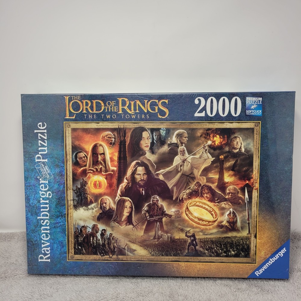 NEW & SEALED Ravensburger 17294 Lord of The Rings: The Two Towers 2000 Pc Puzzle