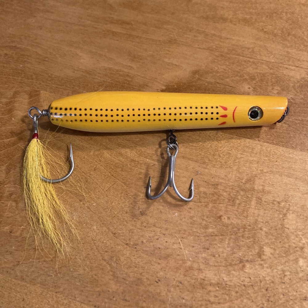 Gibbs Polaris Popper Lure Stripped Bass