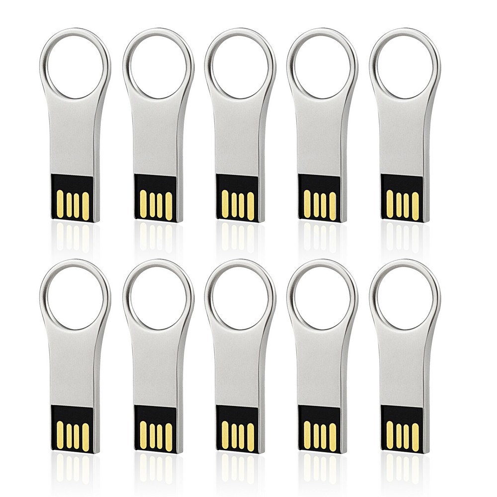 Bulk Sale 1/10pcs 32GB USB 2.0 Metal Mini Style USB Flash Drive Memory Stick Lot-image