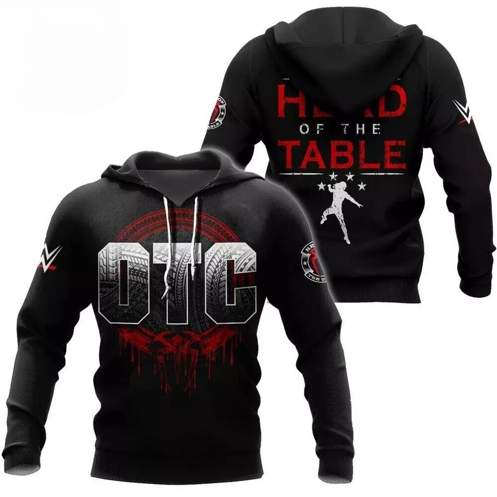 Roman Reigns 0TC WWE Limited Edition Black Hoodie