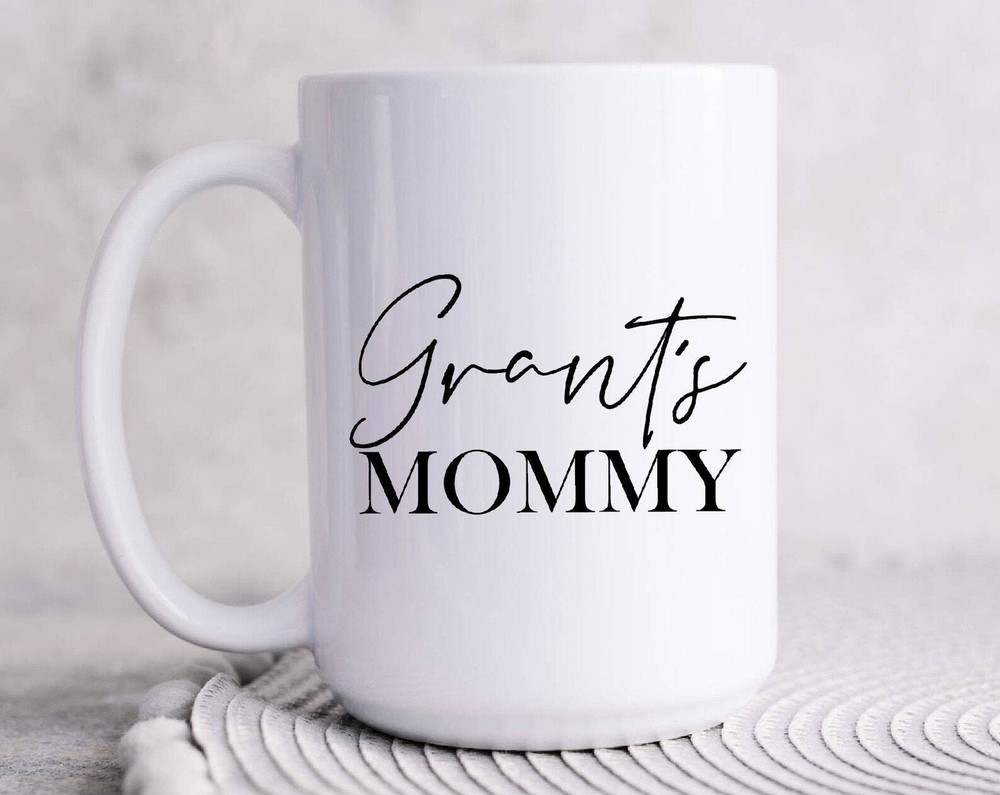 Custom Name Mommy Mug Coffee Gift For Mom Mother's Day 2021 New Mom Gift First