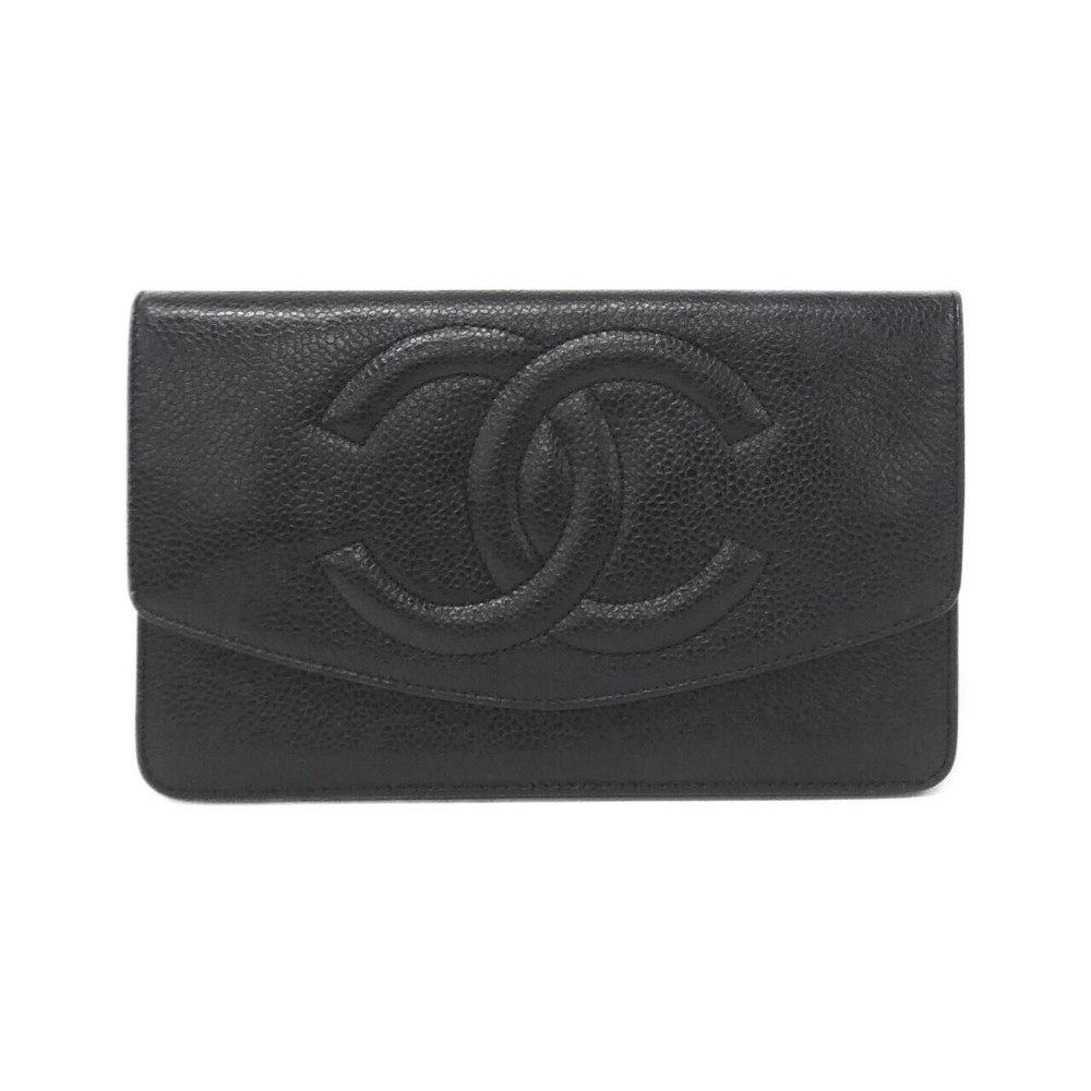 Authentic VINTAGE CHANEL Timeless CC Line 01434 Wallet  #270-004-087-6686