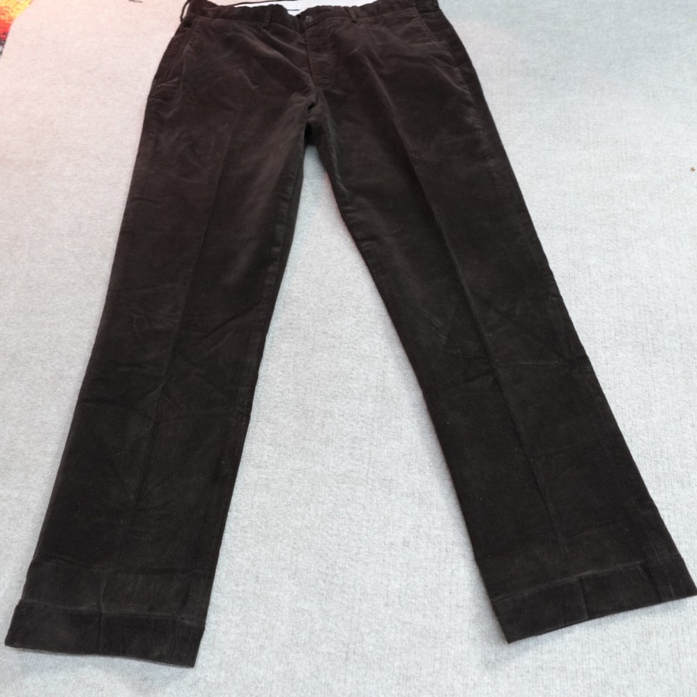 Ralph Lauren Corduroy Straight Fit Pants 36x31 Brown
