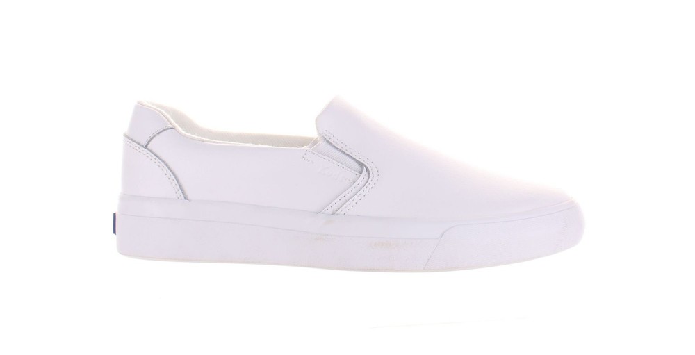 Keds Womens Slip-On White Casual Flats Size 5 (7807071) JG-7807071