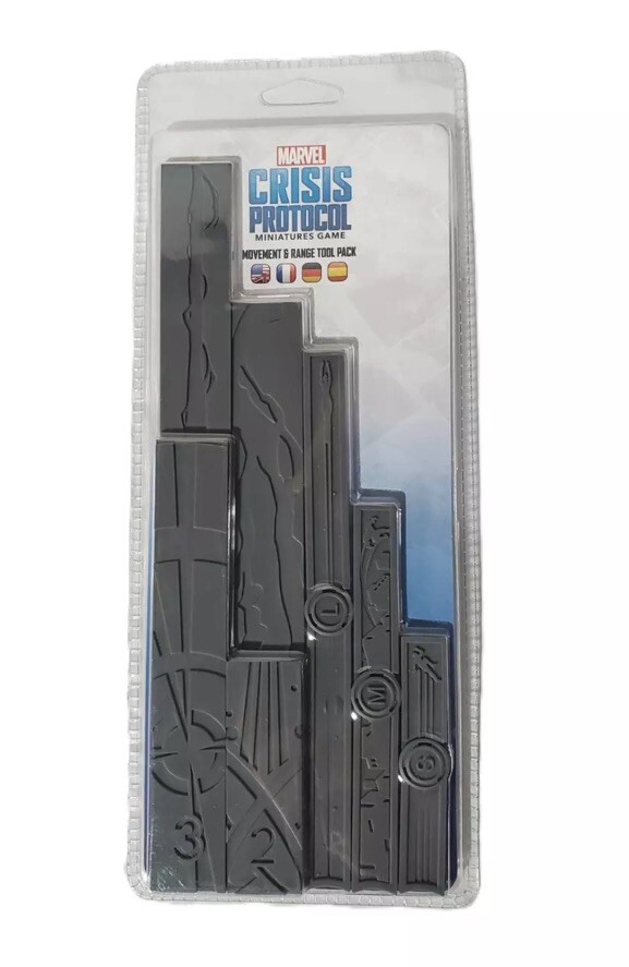 Marvel Crisis Protocol Movement and Range Tool Pack New Factory Sealed