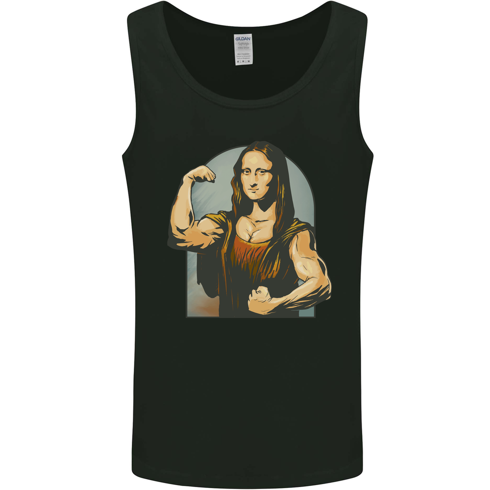 Mona Lifter Funny Gym Bodybuilding Workout Mens Vest Tank Top