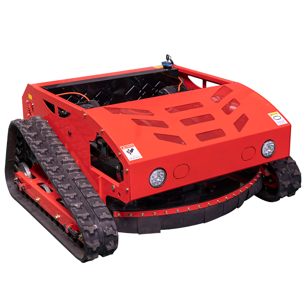 HW Remote Control Lawn Mower 45° Climbing Adjustable Mowing Height Limited Time-image