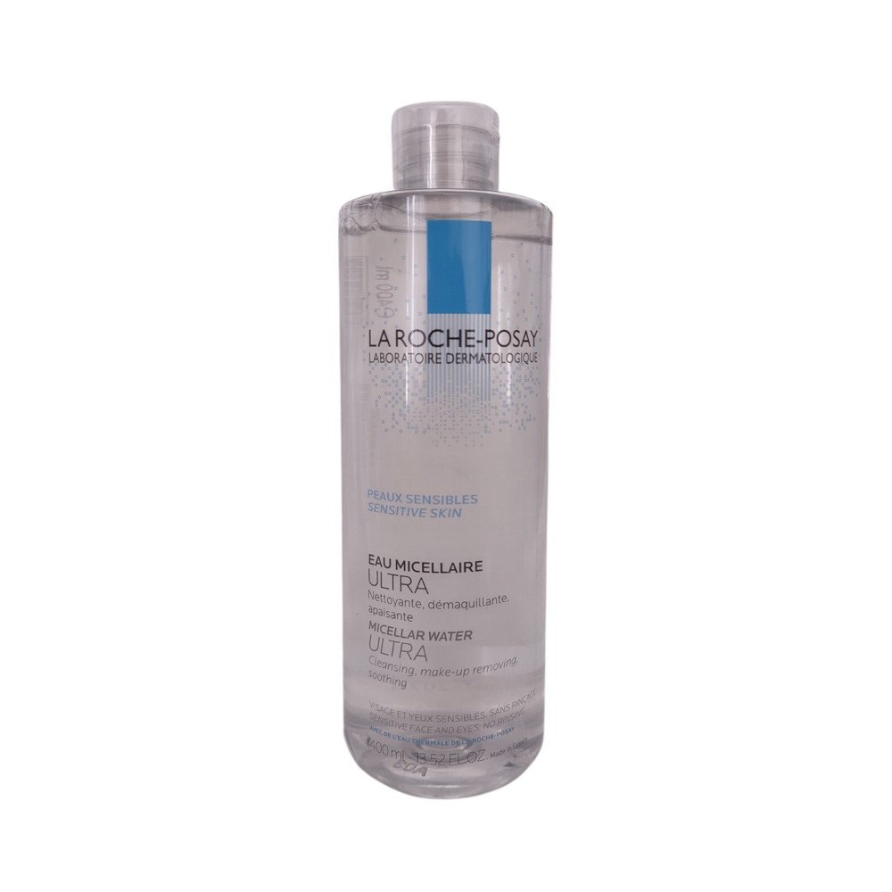 La Roche-Posay Micellar Water 13.52 Oz Makeup Remover Soothing Cleanser