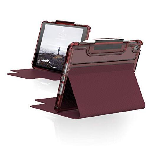UAG iPad 10.2 Case for 9th Gen – Aubergine & Dusty Rose Protection