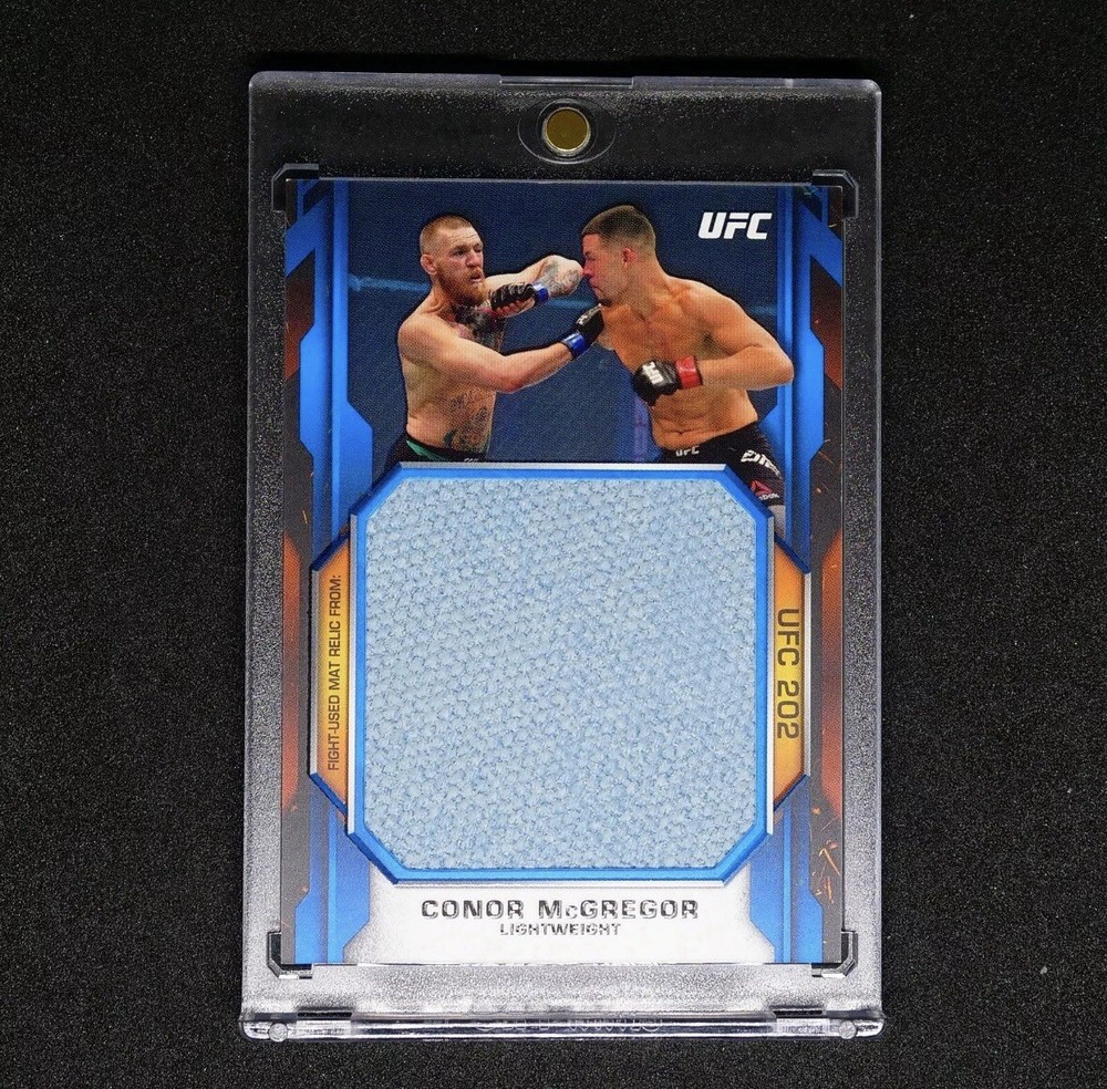Conor Mcgregor 2020 Topps UFC Knockout Jumbo Mat Relic /50 UFC 202
