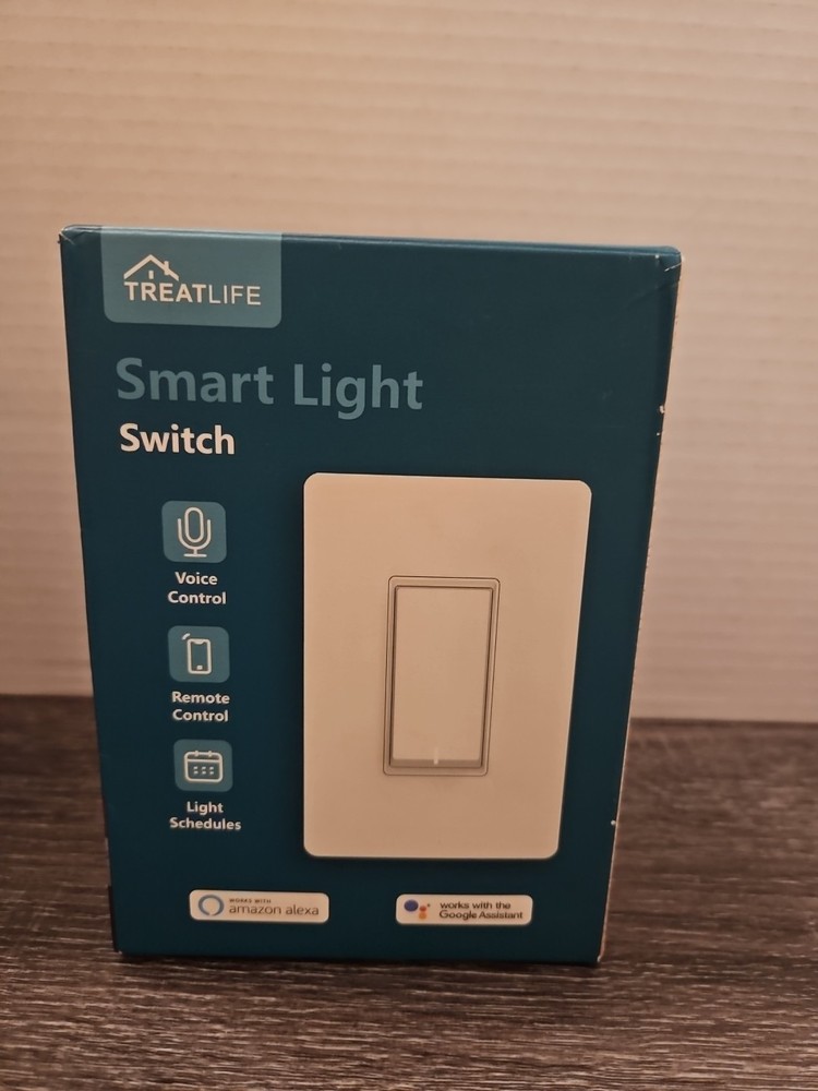 Treatlife Smart Light Switch SS01 Works With Amazon Alexa & Google Assistant
