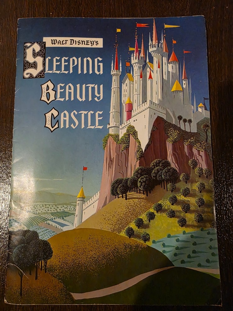 Walt Disney's Sleeping Beauty Castle storybook, Hardcover, 1957