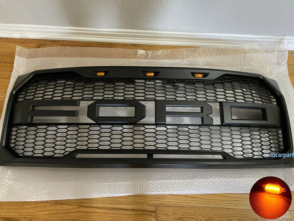 For For-d F150 Grill 2009 2010 2011 12 2013 2014 Raptor Style F-150 Grille w/LED