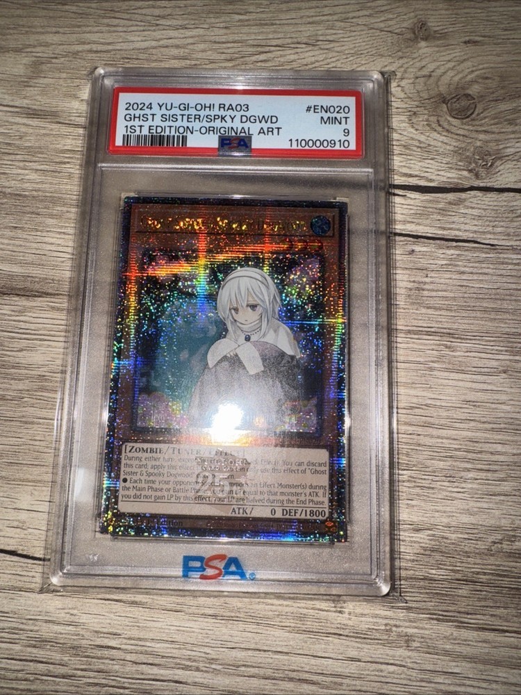 Ghost Sister & Spooky Dogwood Quarter Century Secret Rare 1st Edition RA03-EN020