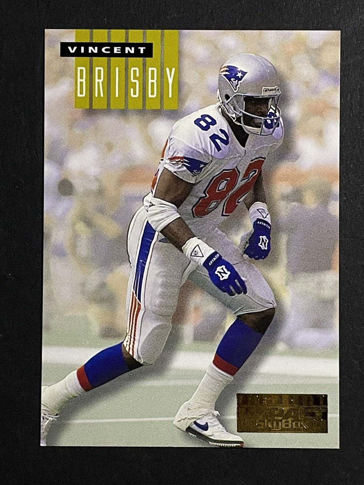 1994 Skybox Vincent Brisby Instant Impact Insert Card - New England Patriots