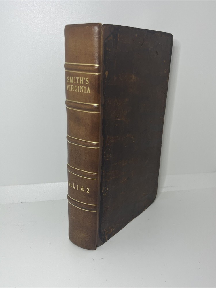 Travels and Observations of Captaine John Smith, Richmond, 1819 Virginia Map 1&2